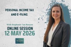 Personal Income Tax and e-filing.